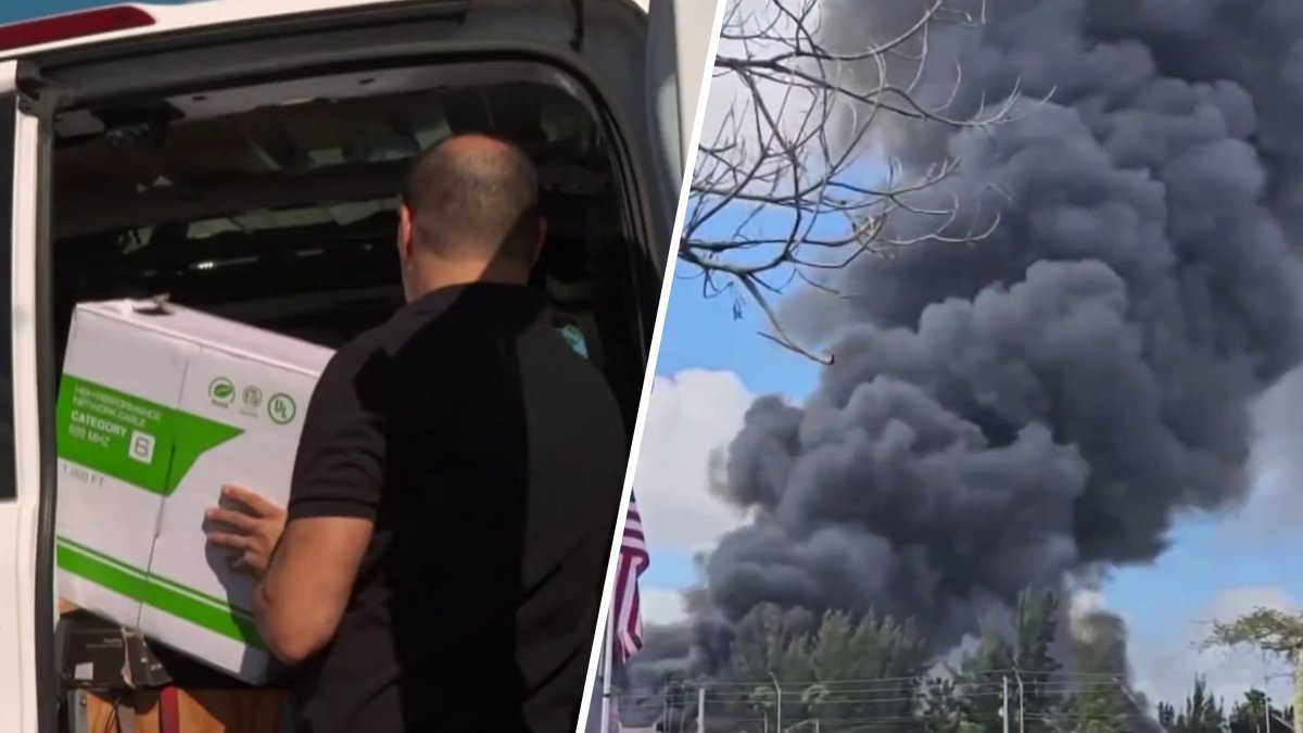 Business owners picking up the pieces after massive NW Miami-Dade warehouse fire