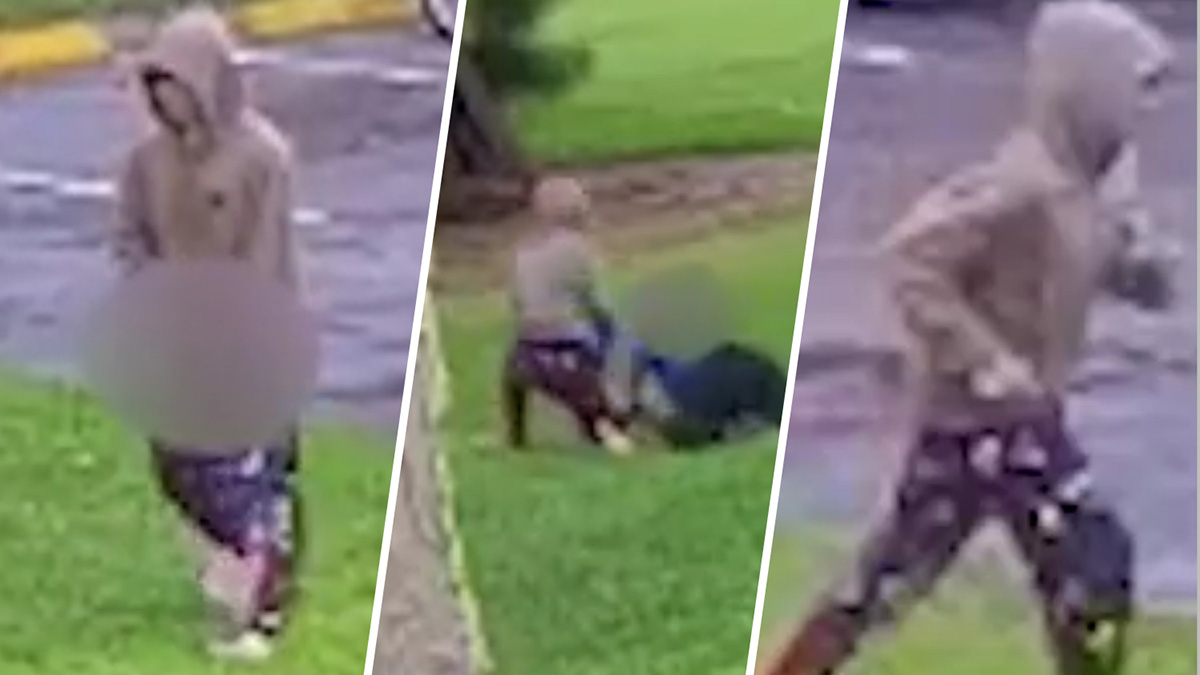 Man wanted after he's caught on camera assaulting woman, exposing himself in Weston, BSO says