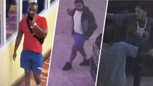 Images of subjects in the investigation into the Offset shooting, according to the FBI.