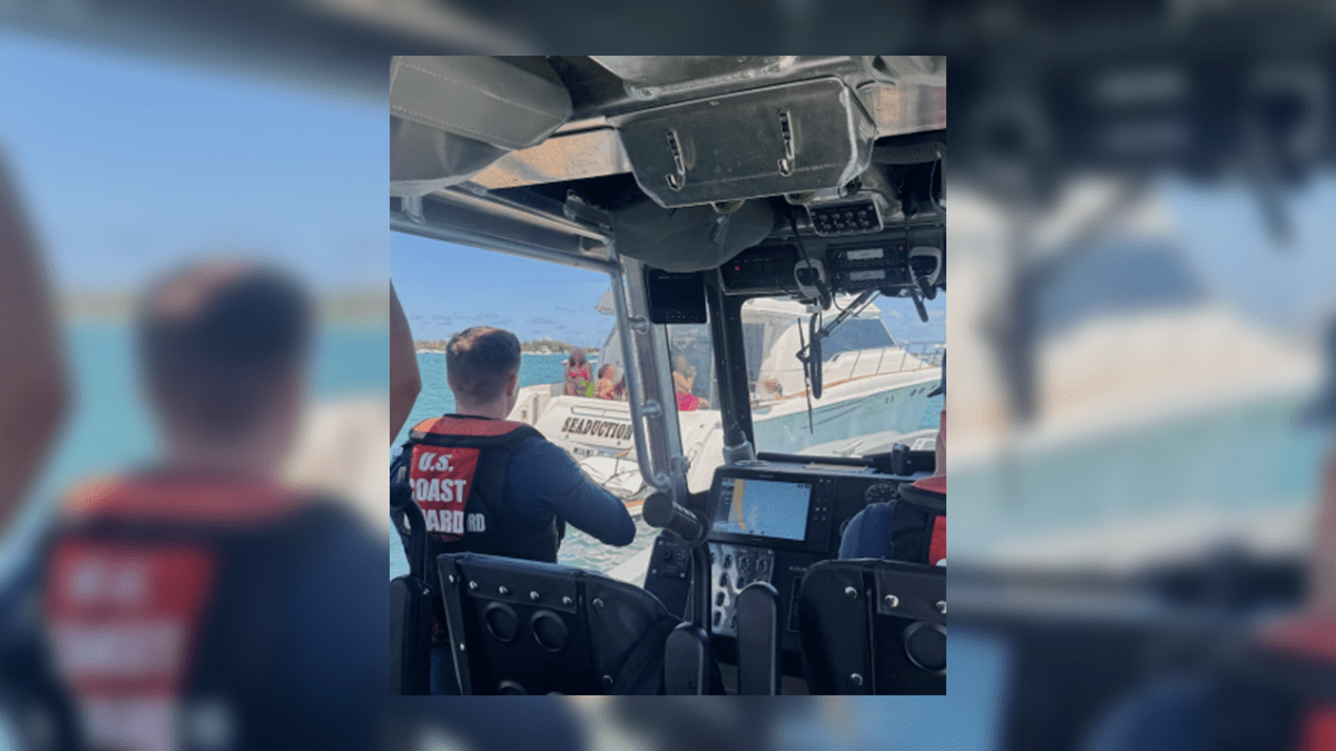 U.S. Coast Guard terminates illegal charter boat voyage in Biscayne Bay