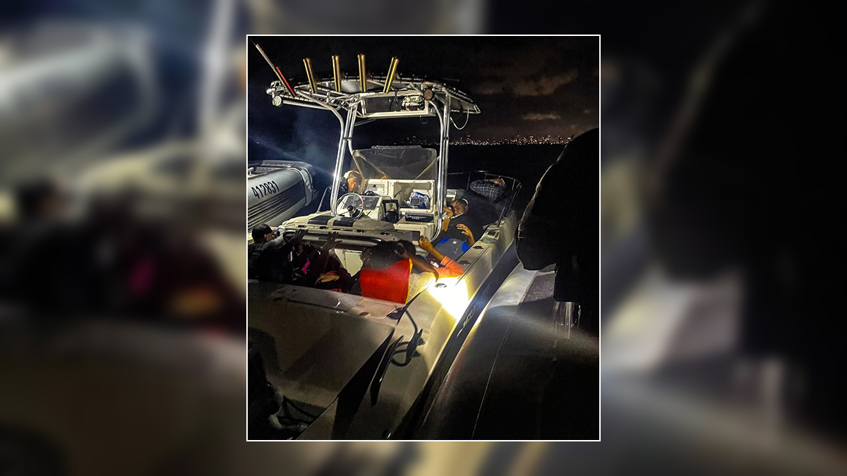 25 detained after alleged smuggling boat stopped off Miami, CBP says