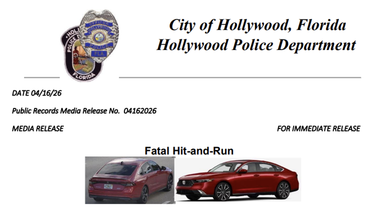 Driver sought in Hollywood hit-and-run that killed pedestrian, cops say ...