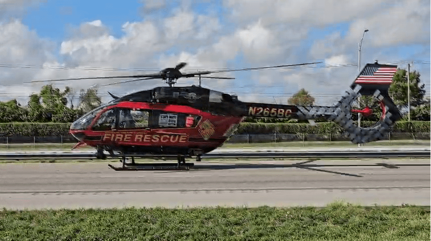 1 airlifted after crash on I-75 in Broward County, deputies say