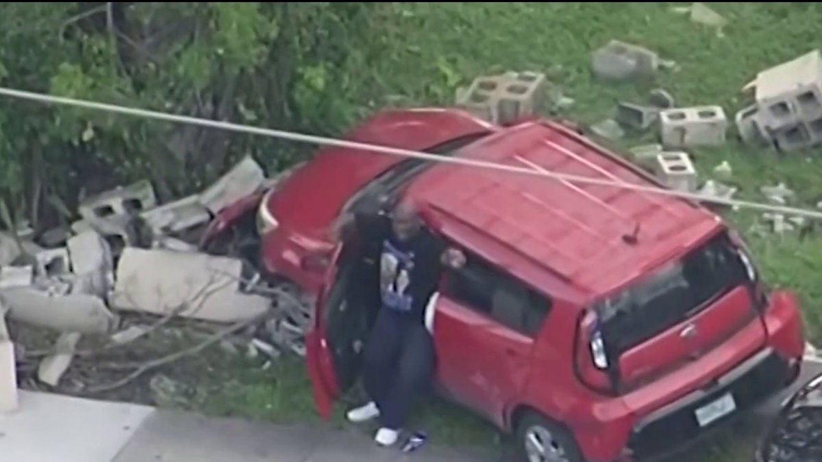 Bank robbery suspect in custody after police chase ends in crash – NBC ...