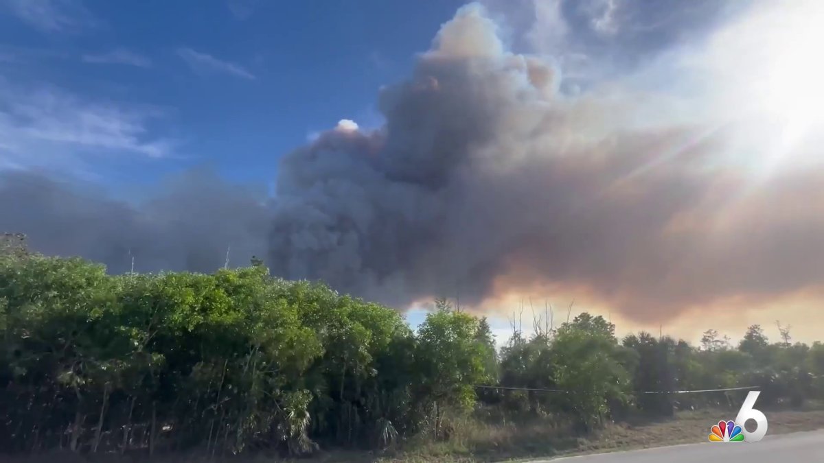 Wildfire Burns More Than 1,700 Acres in Southwest Florida – NBC 6 South ...