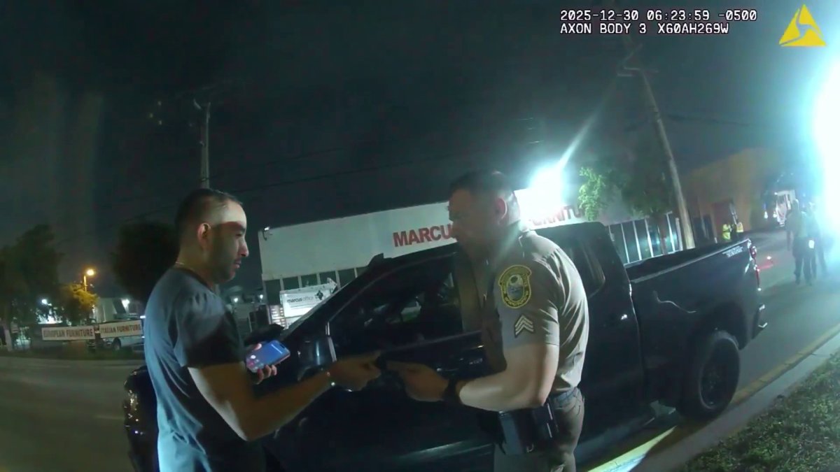 Bodycam shows moments before Hialeah cop arrested for DUI – NBC 6 South ...