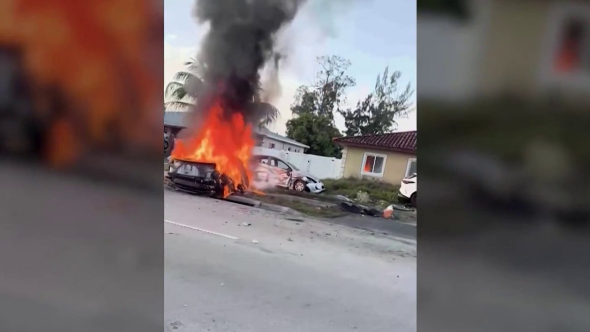 Lamborghini crash kills driver, leaves 2 women in critical condition in Opa-locka