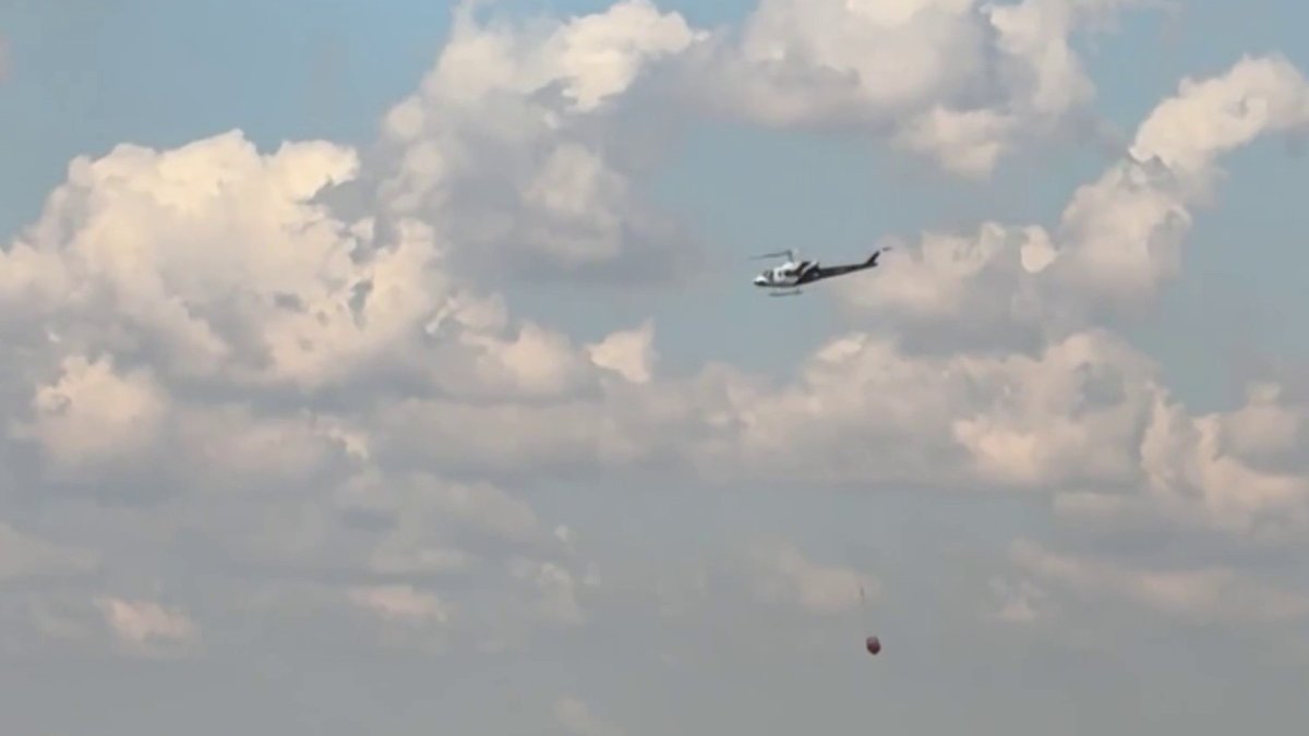 Crews fight west Miami-Dade wildfire by air – NBC 6 South Florida