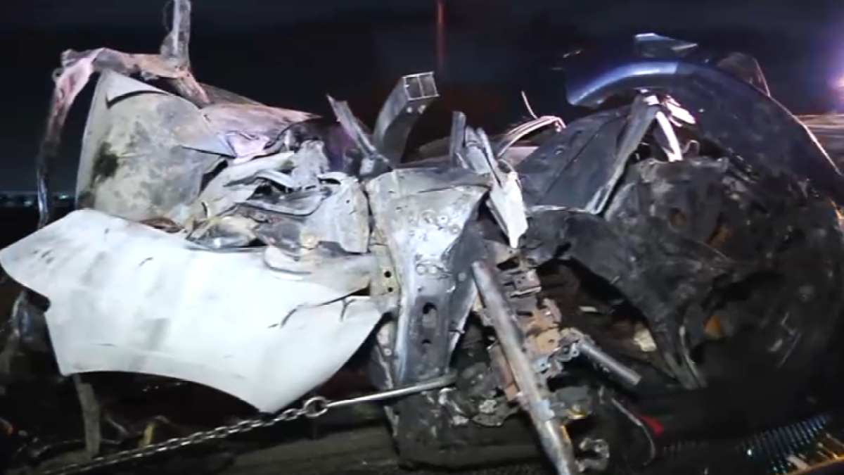 Driver detained after striking deputy's cruiser during fatal crash investigation in NW Miami-Dade