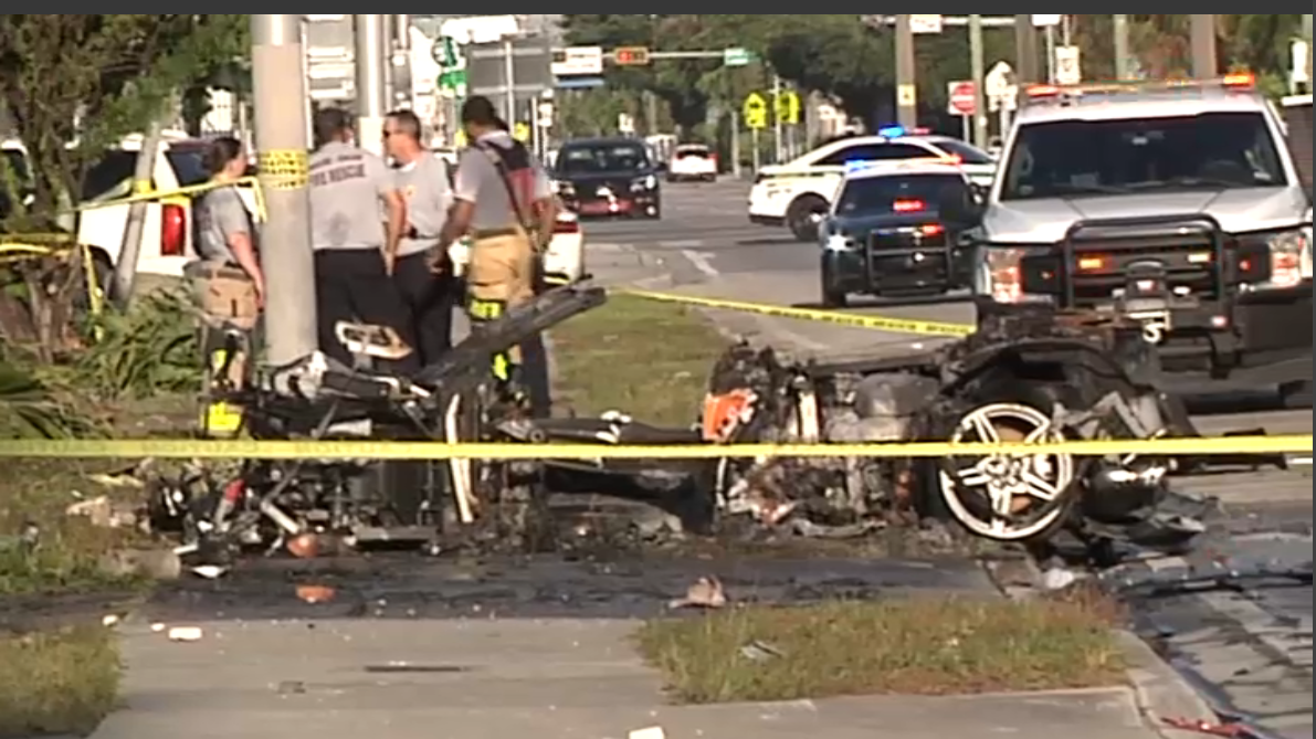 3 airlifted after crash in Opa-locka, fire rescue says