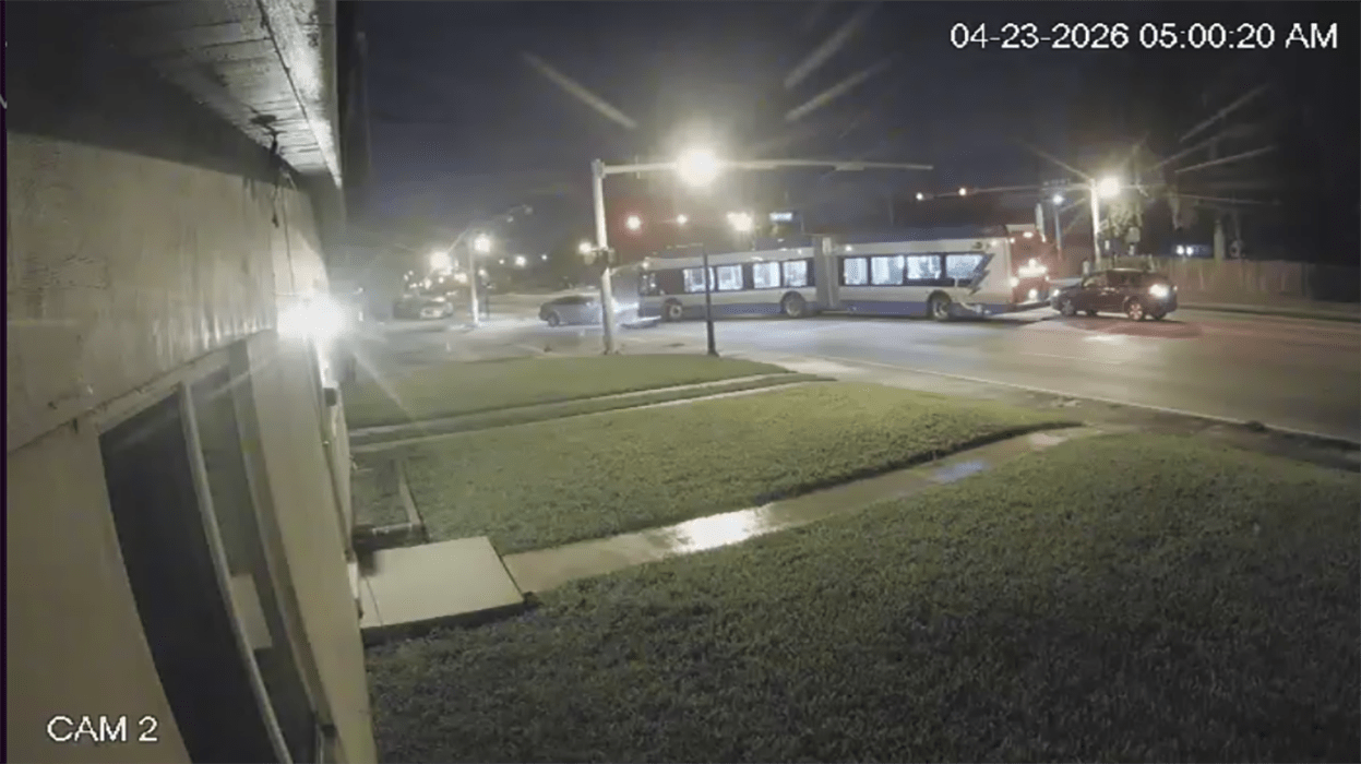 Video shows deadly crash after vehicle collides with county bus in Miami Gardens