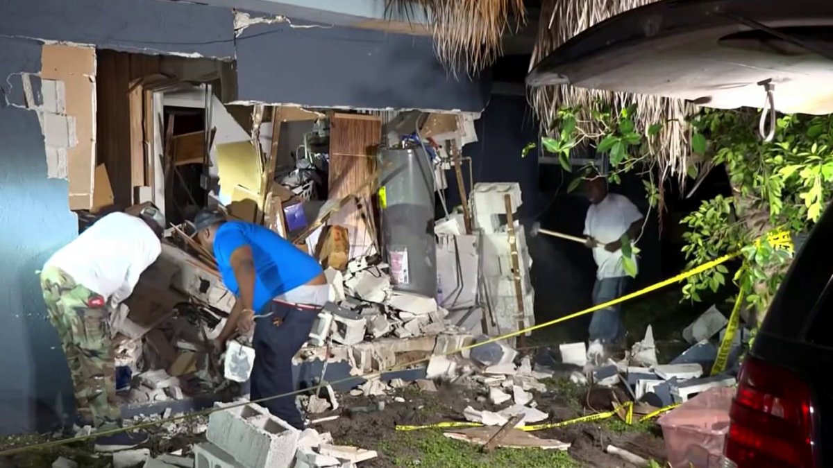 Woman injured after SUV crashes into Broward home, fire officials say ...