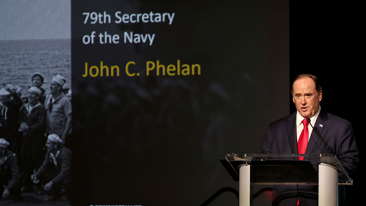 Pentagon says Navy Secretary John Phelan is leaving, in latest departure of a top defense leader