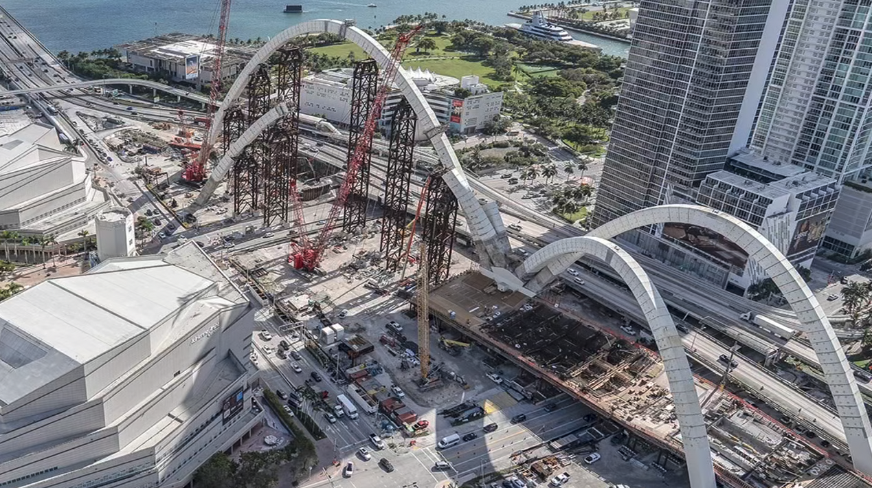 ‘A giant construction dividing our downtown': Safety and delay concerns mount over Miami Signature Bridge