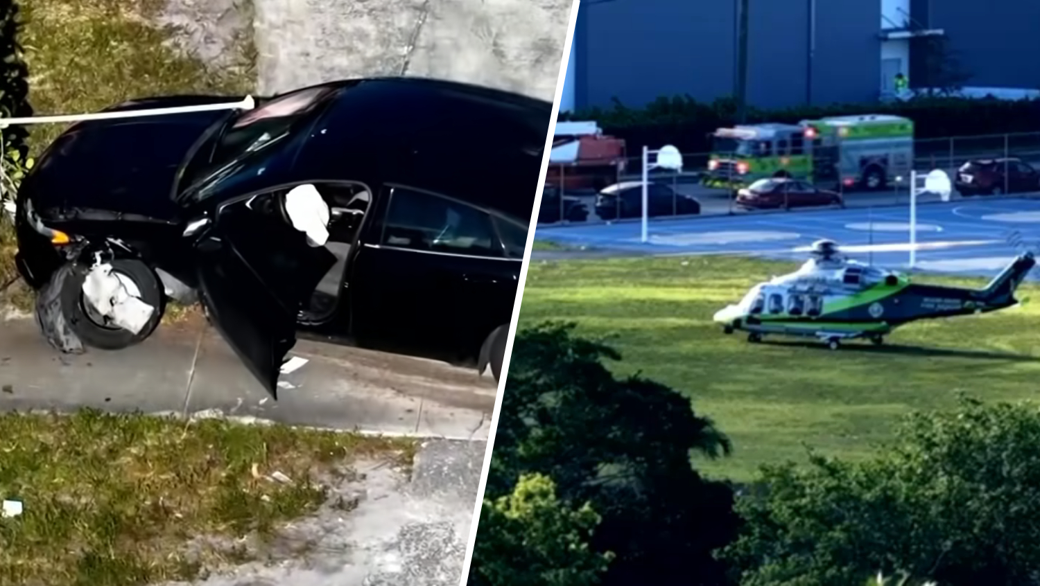 Boy, 11, hit by car trying to bypass slow traffic in Miami Gardens, police say