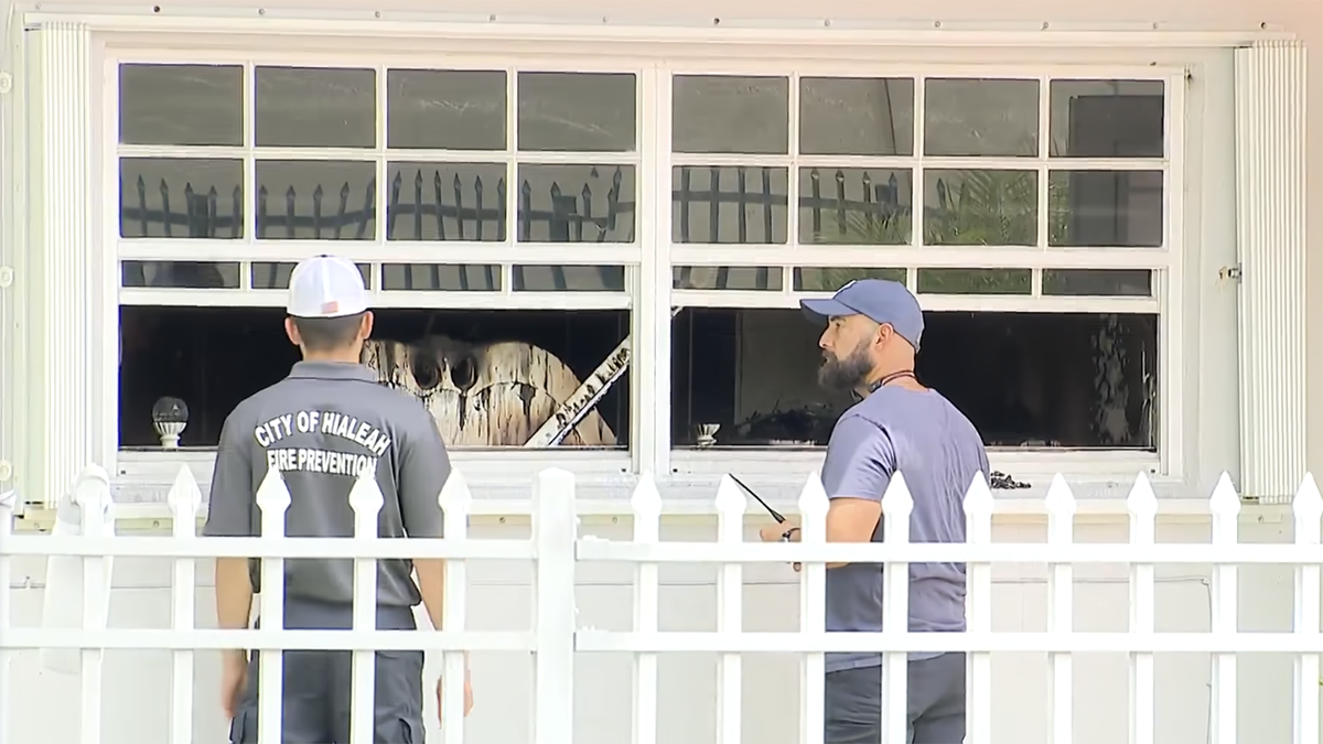 Woman, 90, airlifted to hospital after Hialeah house goes up in flames, officials say