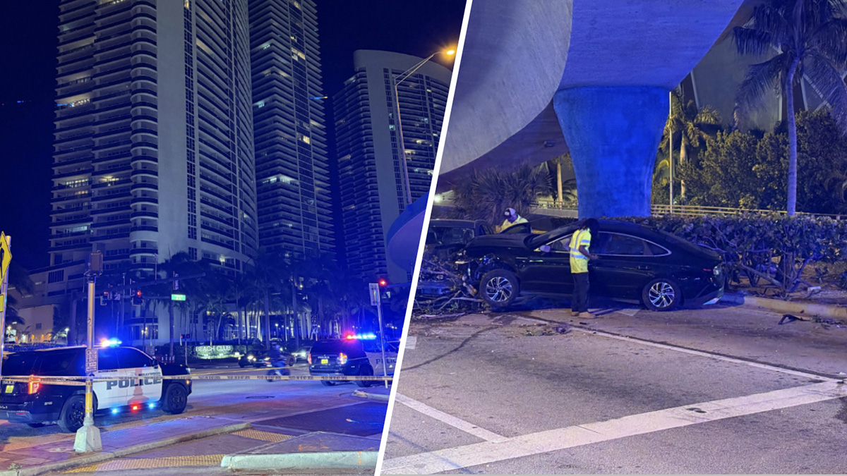 Man who shot at people at Hollywood Beach arrested after fleeing and crashing, cops sa...