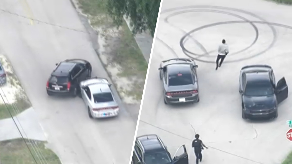 Video shows pursuit, PIT maneuver and foot chase end in Miami Gardens