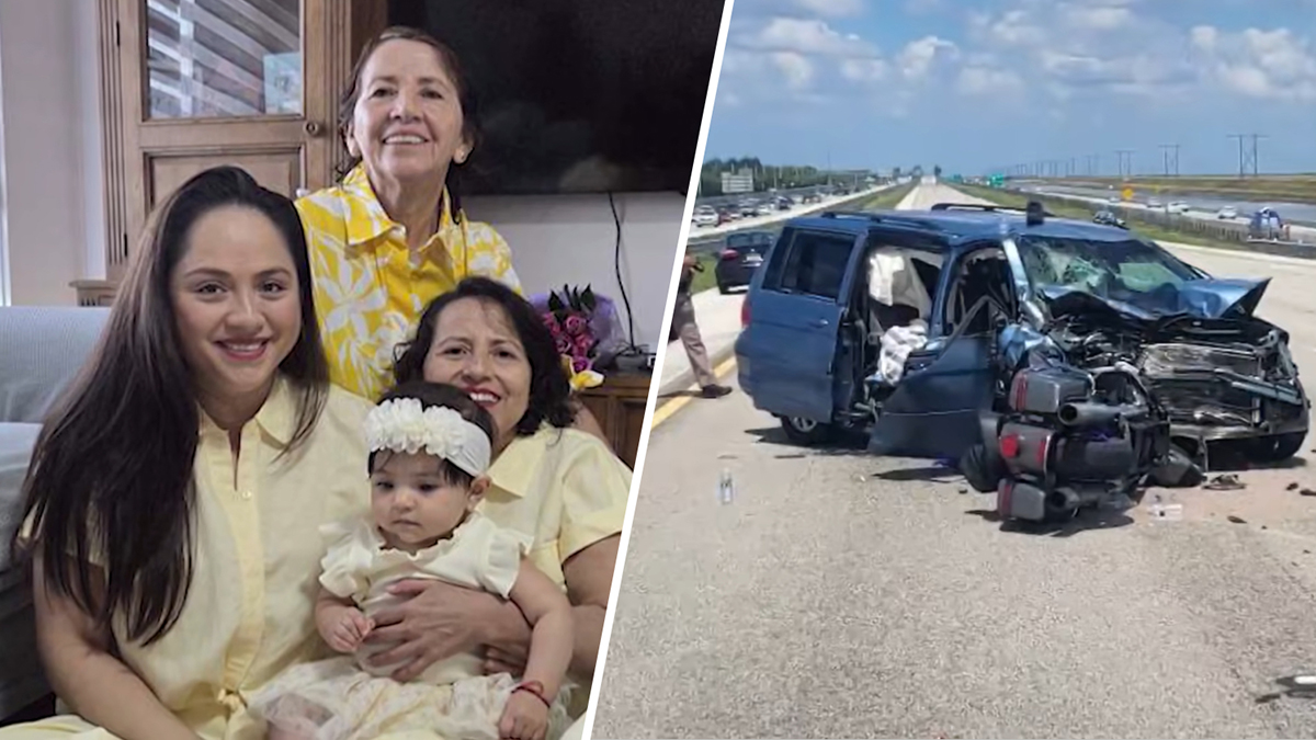 Death toll in Mother's Day I-75 crash reaches 4 including baby, 73-year-old, FHP says