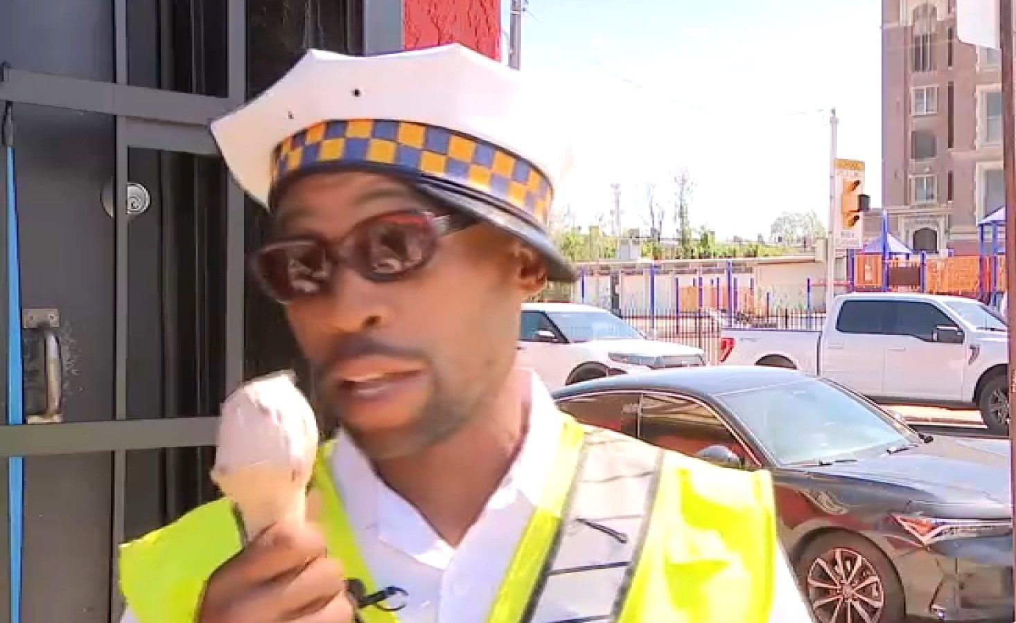 Philadelphia crossing guard who witnessed crash goes viral after interview