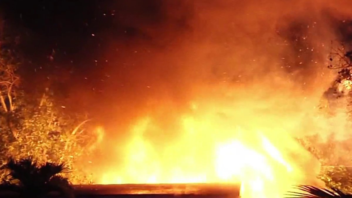 Family loses everything after RV fire spreads to home in NW Miami-Dade