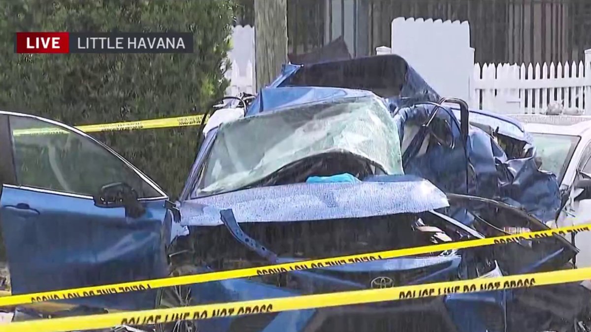 Chaos after overnight crash in Little Havana – NBC 6 South Florida