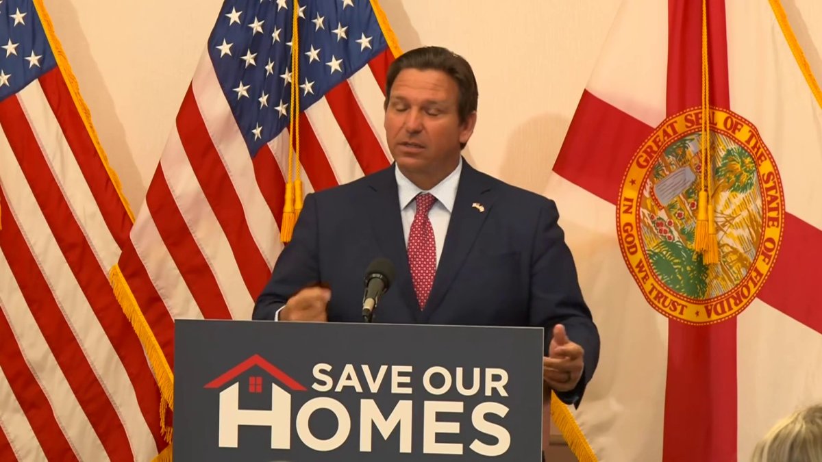 DeSantis calls special session aimed at eliminating homestead property taxes in Florida