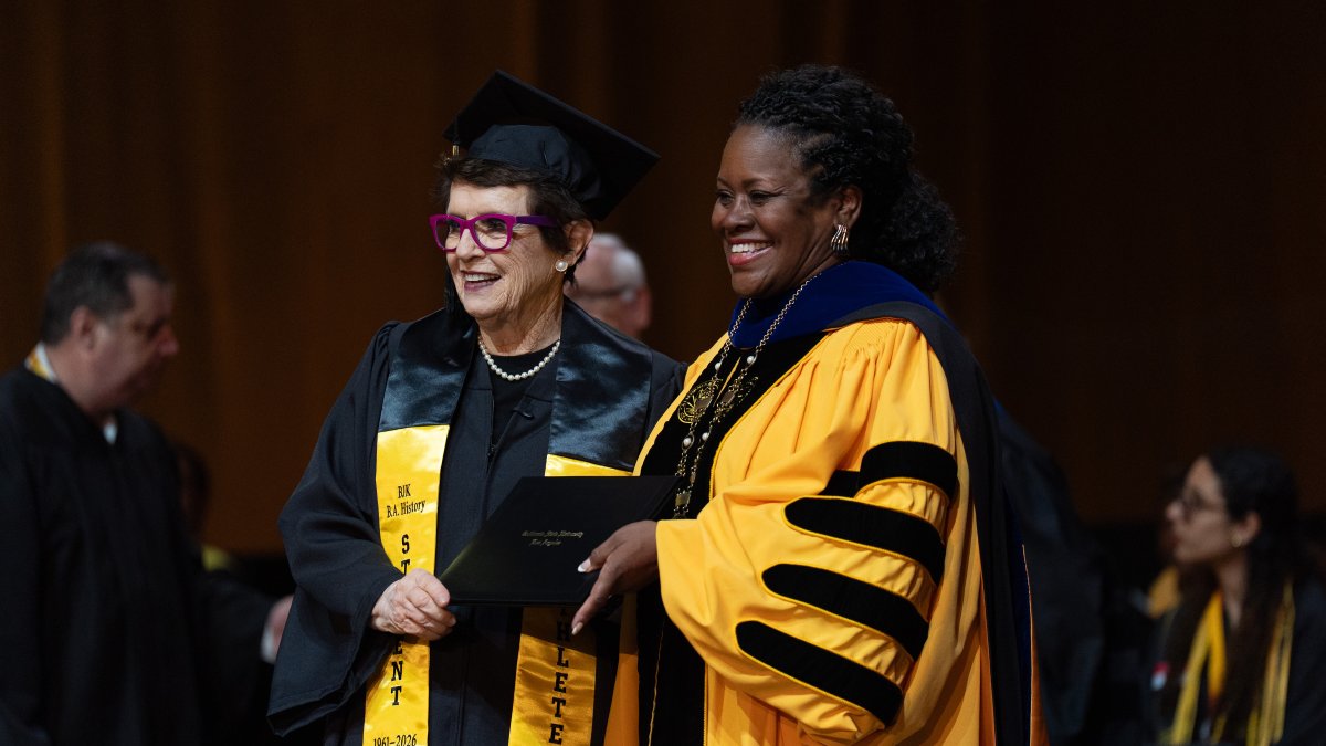 Billie Jean King, 82, earns college degree 65 years after taking first classes
