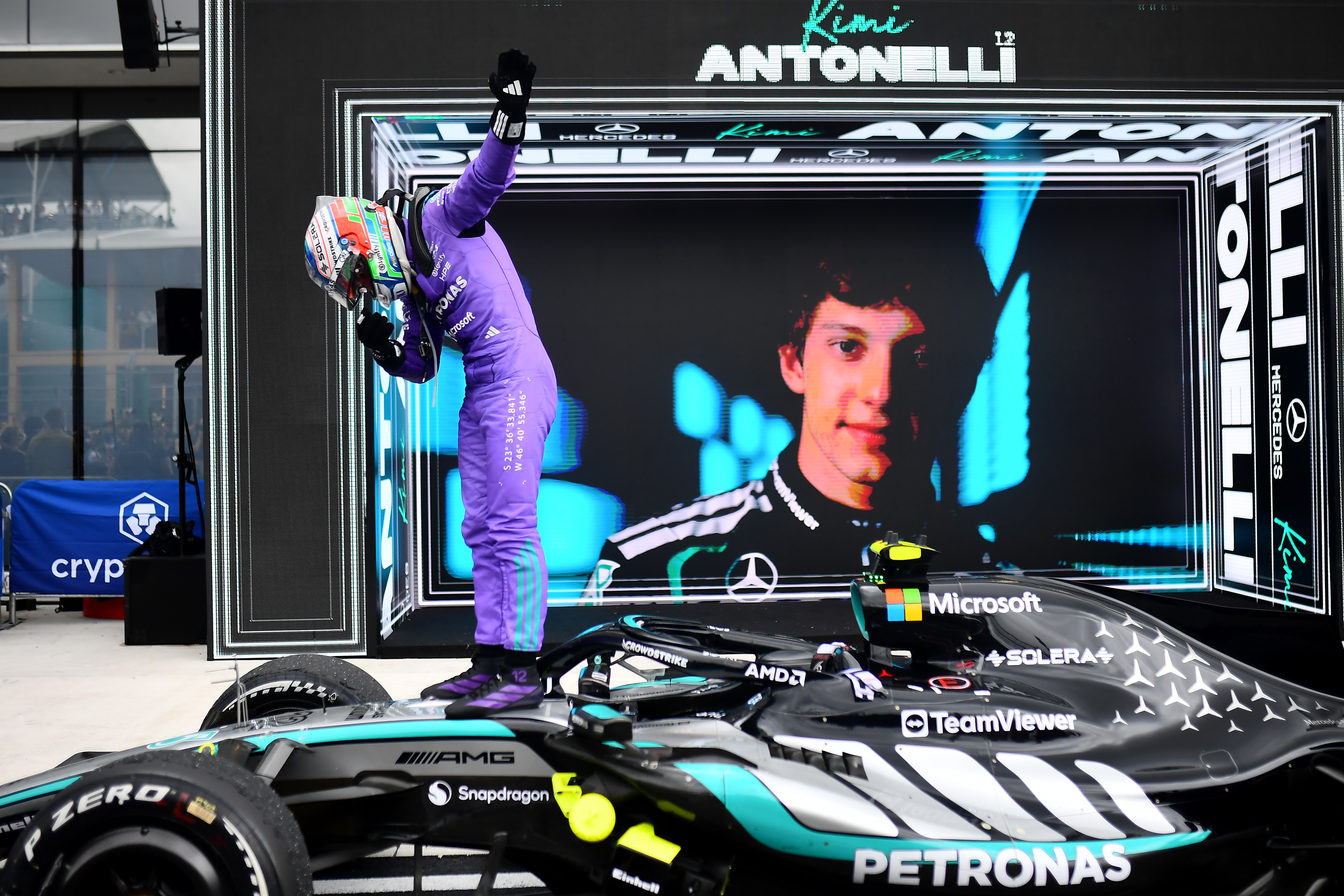 Kimi Antonelli wins the Miami Grand Prix for his third straight F1 victory