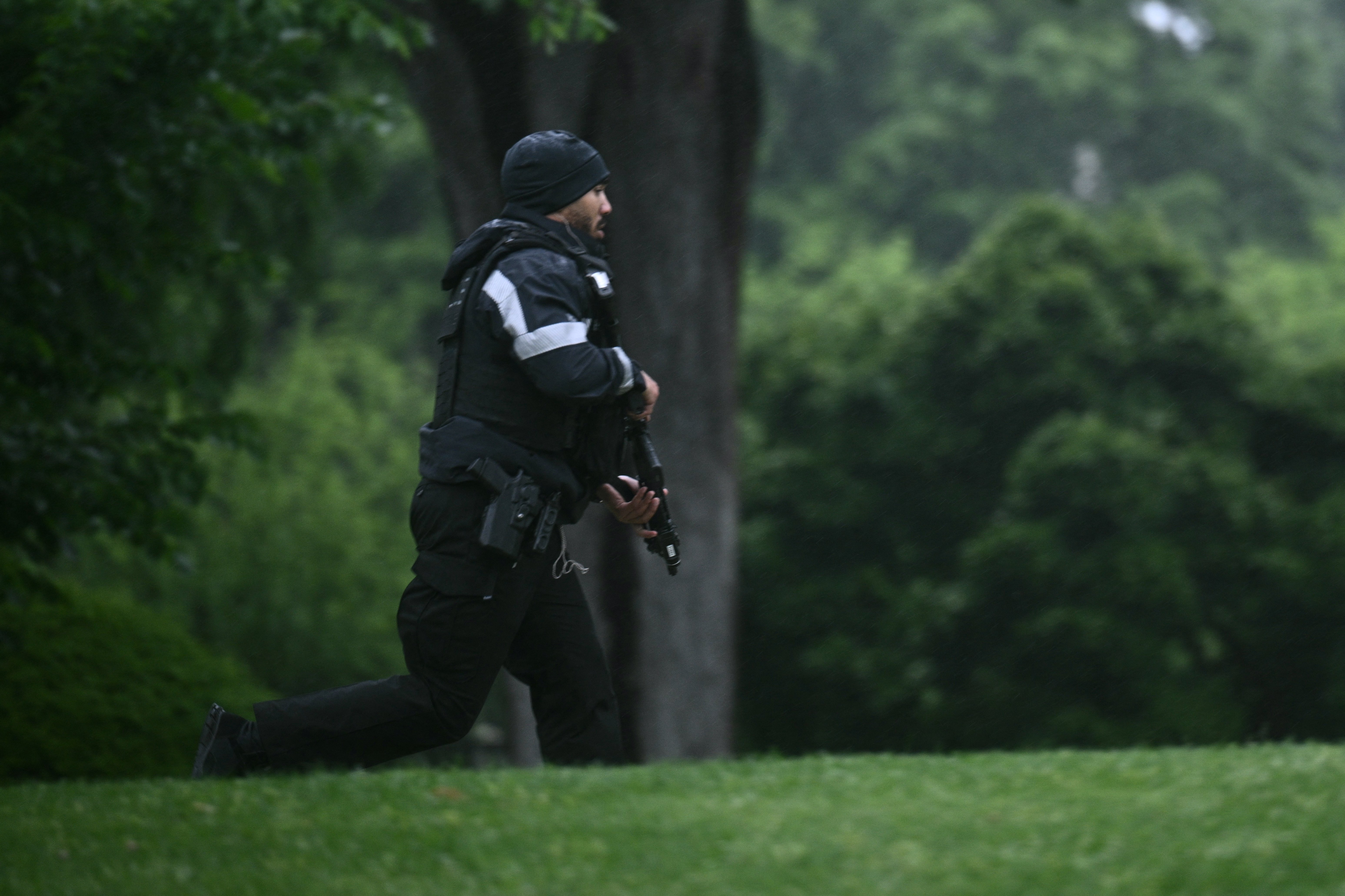 Secret Service reports shots fired near the White House