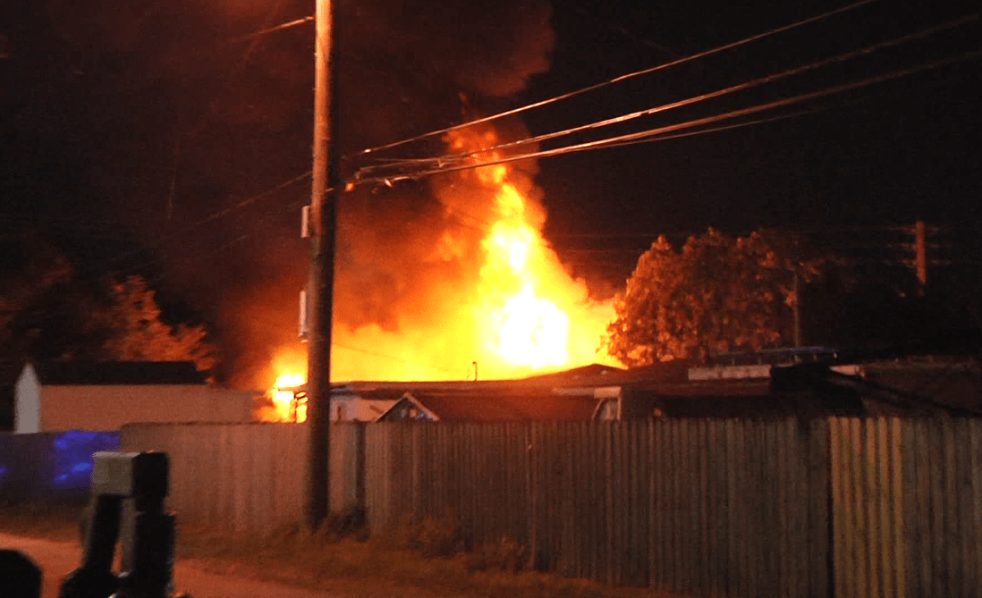 Hollywood house fire collapses roof, forces neighbors to evacuate, fire chief says