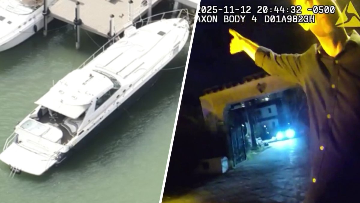Video shows cops talking to man accused of sex trafficking teens on drug-fueled yacht ...