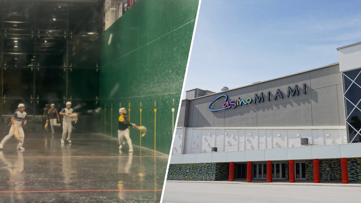 Jai alai is back! You're in time to watch the championship at Casino Miami