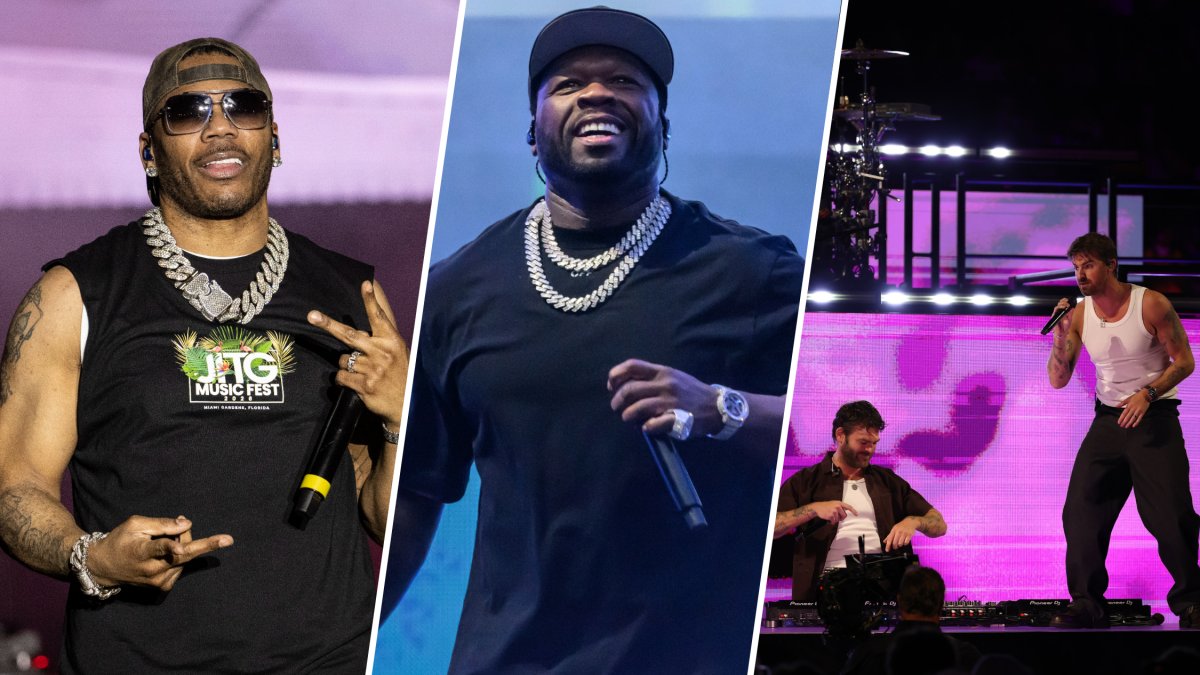 50 Cent, Nelly and The Chainsmokers to headline concert series during World Cup