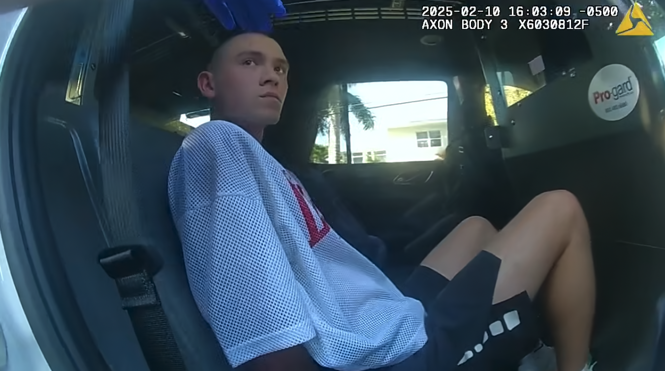 Video shows police arresting man who broke into home of OnlyFans model Sophie Rain