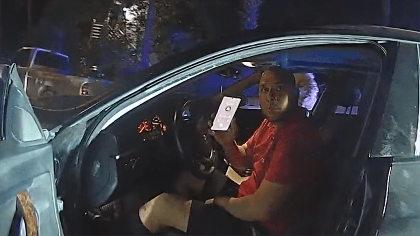 New body camera footage shows a traffic stop in the Florida Keys involving a man who was later convicted of kidnapping and torturing Cuban migrants.