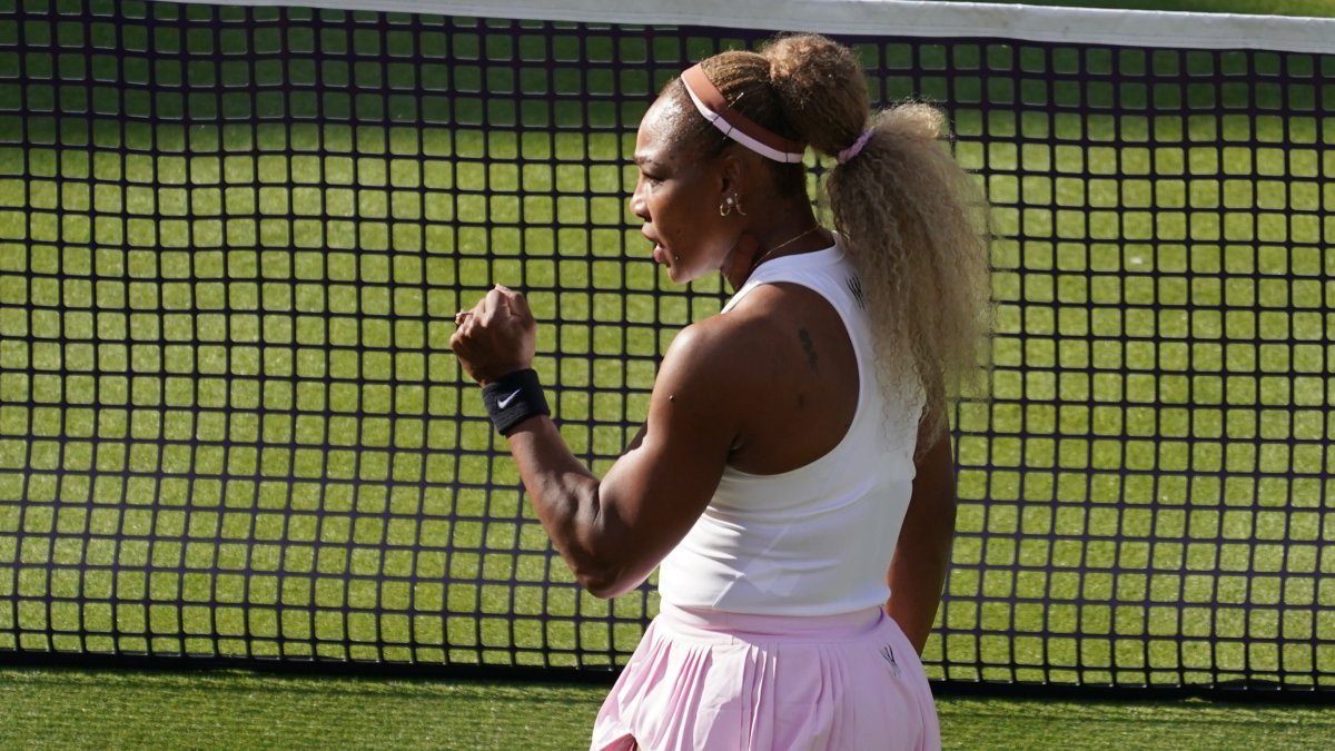 Serena returns: Williams makes a winning comeback in doubles at Queen's Club with Mboko