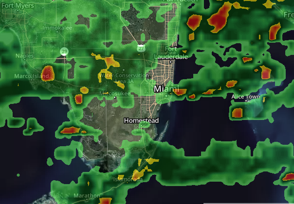 Rainy stretch continues in South Florida