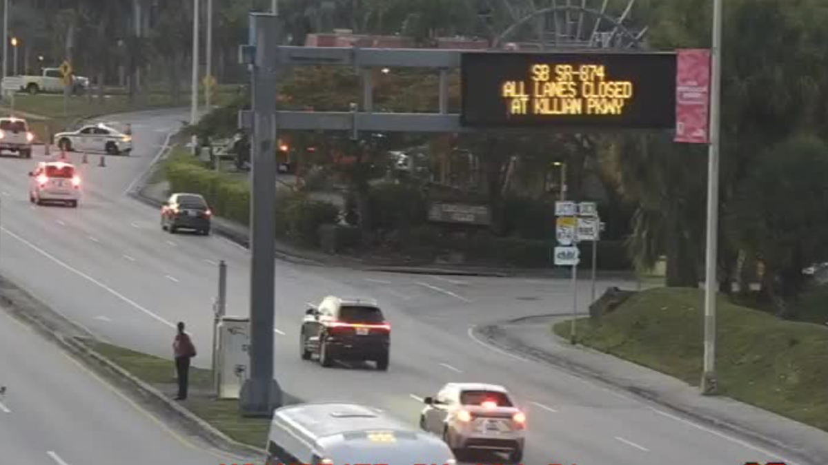 Man killed in crash that shut down all lanes of southbound Don Shula Expressway