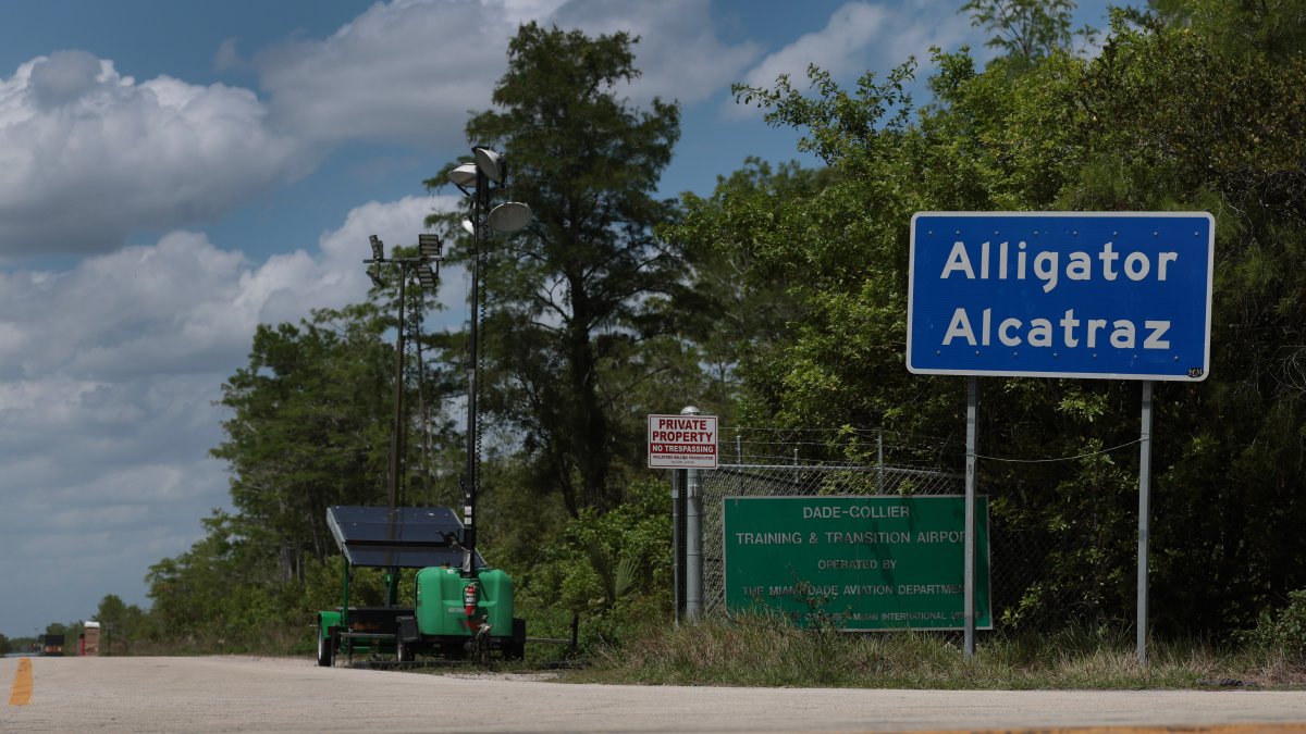 Florida winds down operations at ‘Alligator Alcatraz,' all detainees moved, DeSantis says