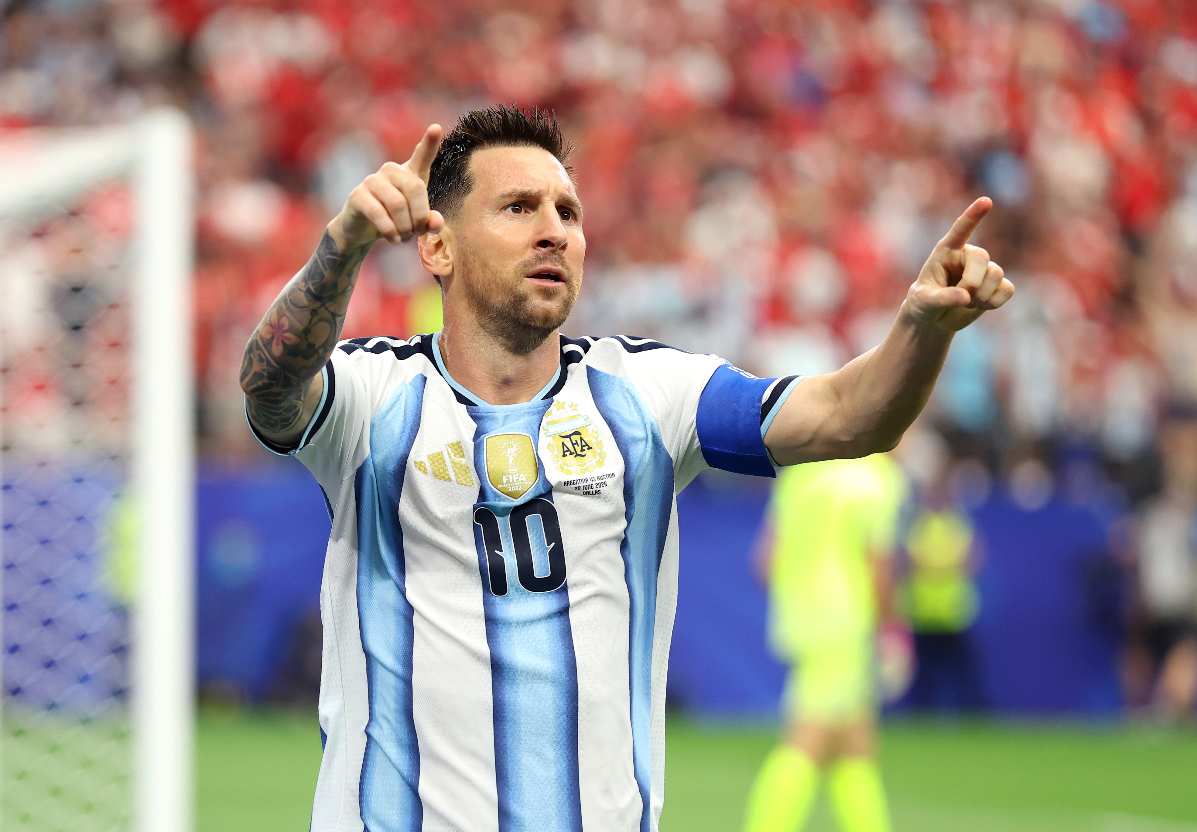 Lionel Messi breaks men's World Cup all-time goal record vs. Austria