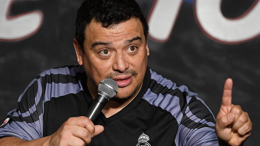 PASADENA, CA – DECEMBER 02:  Comedian Carlos Mencia performs during his appearance at The Ice House Comedy Club on December 2, 2016 in Pasadena, California.  (Photo by Michael Schwartz/WireImage)