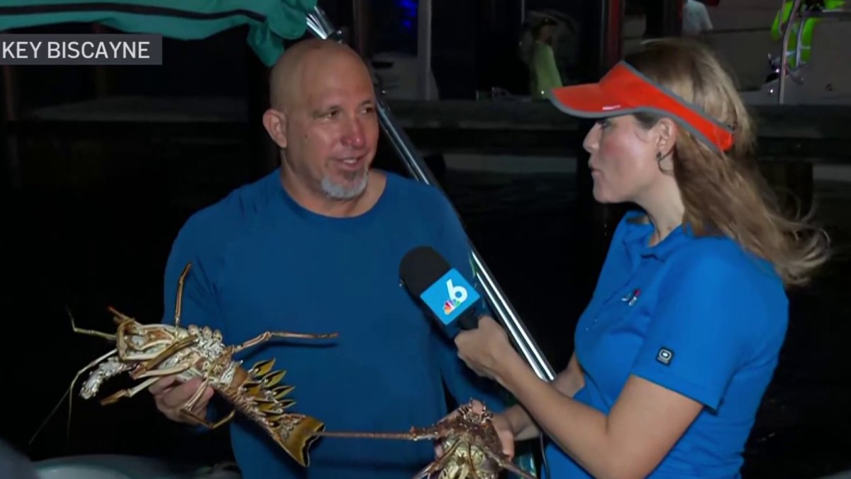 Hunter roughs wind, sargassum to get his catch on first day of spiny lobster sport sea...