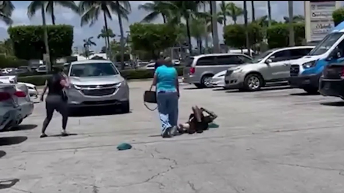Video shows aftermath of violent fight in Hialeah Walmart parking lot