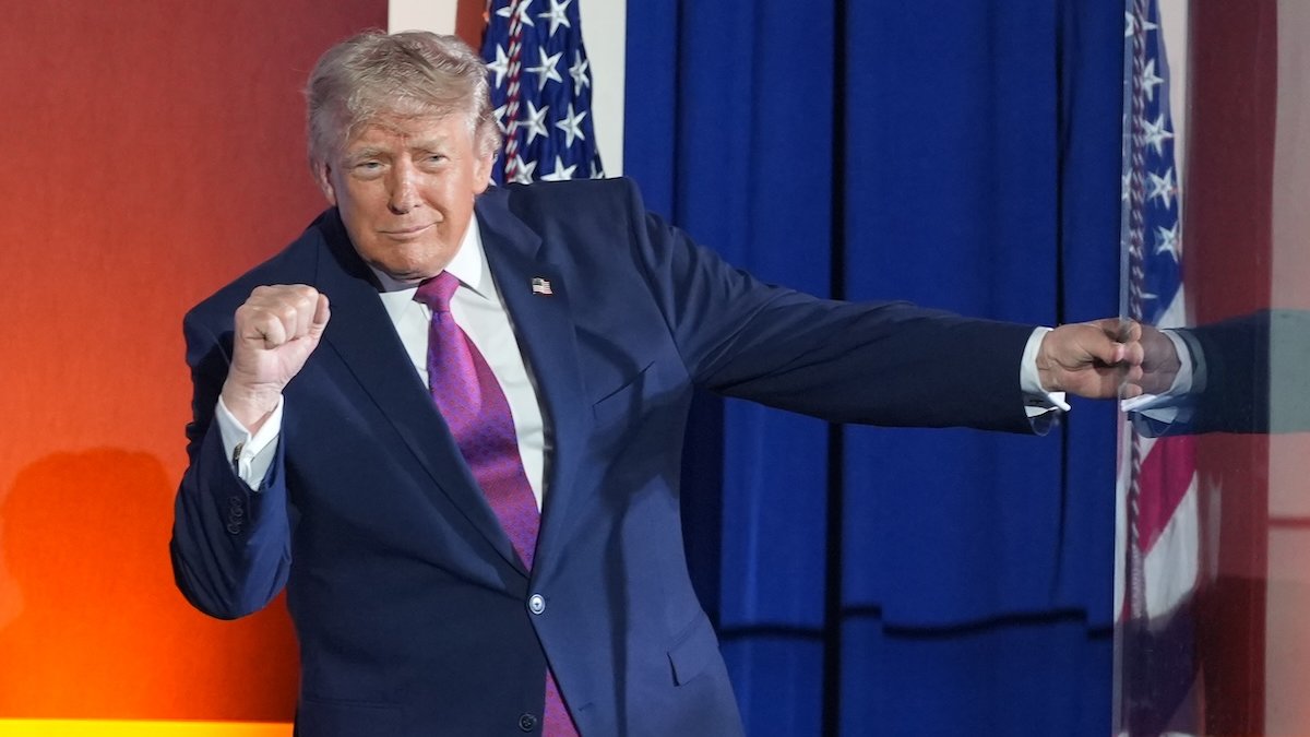 Trump hails U.S. exceptionalism before veering into darkly political speech to usher in America 250