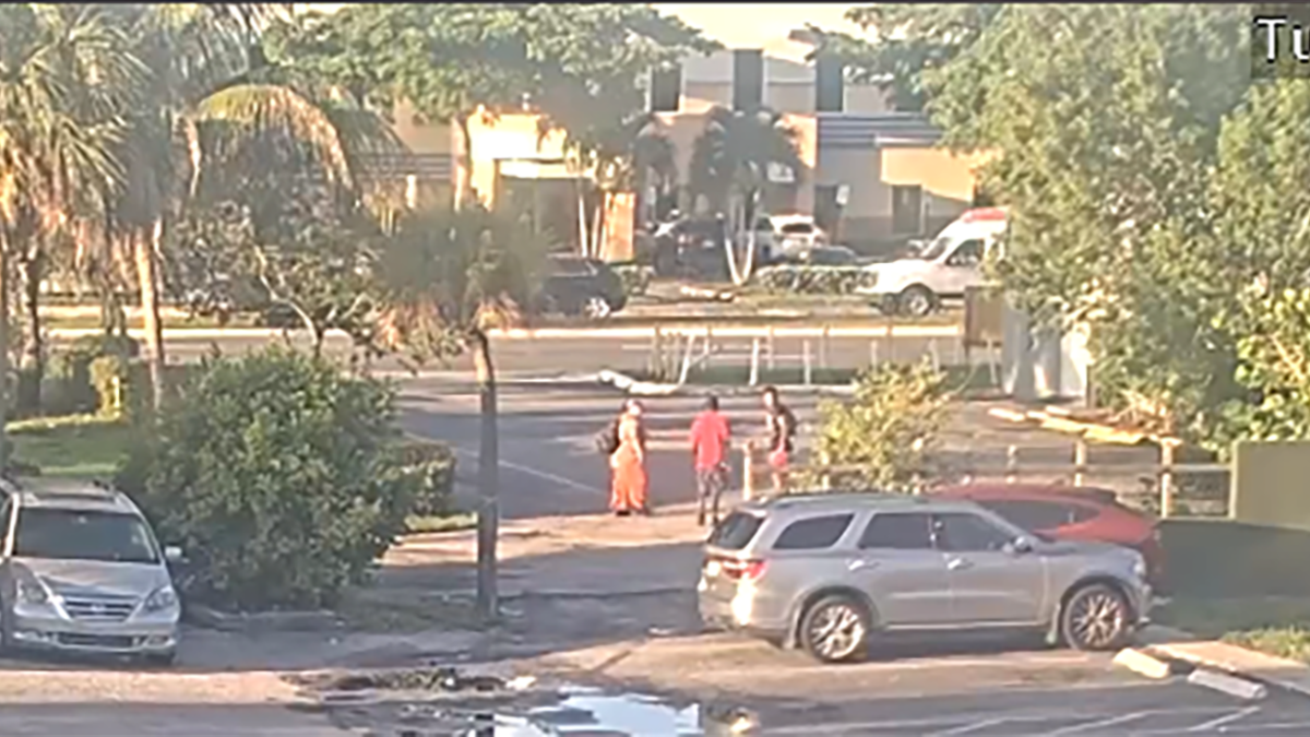 Video shows mother and son being attacked by stranger in Fort Lauderdale