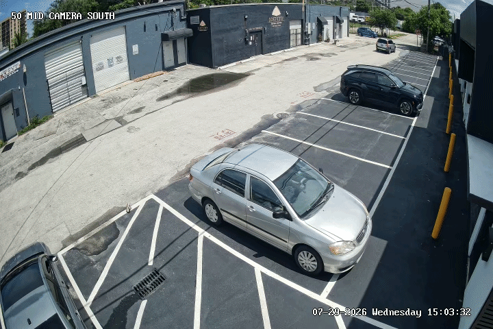 Video shows out-of-control truck crash into multiple cars and brewery in North Miami