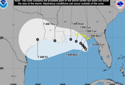 Tropical Depression Two expected to become tropical storm on Monday, NHC says