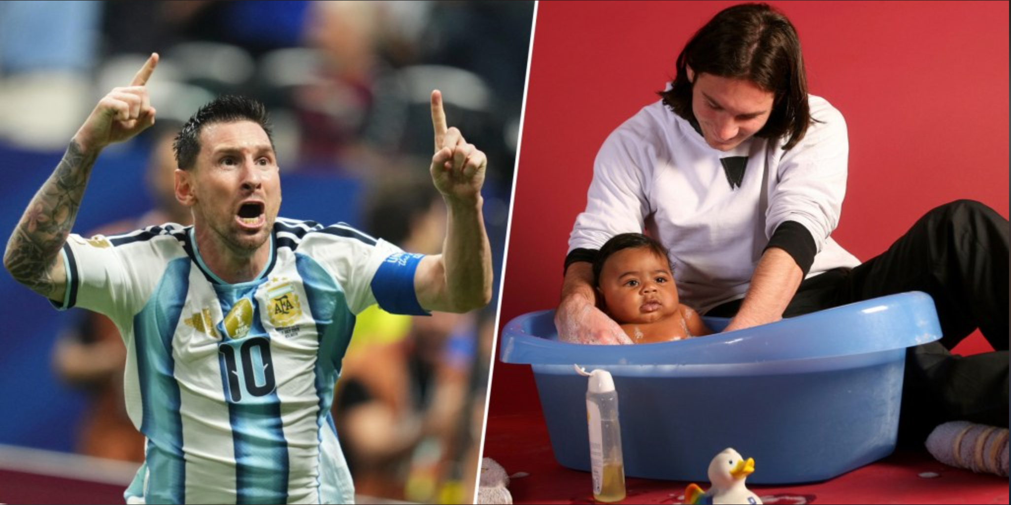 Lionel Messi addresses photo of him bathing baby Lamine Yamal – NBC 6 South Florida