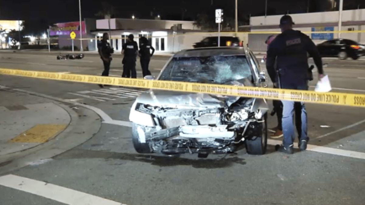 Motorcyclist killed in crash in Fort Lauderdale